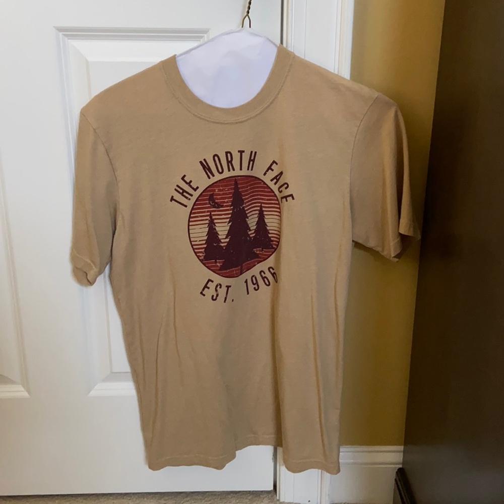 Men North Face T Shirt Small Size #16